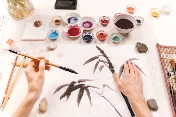 Comment la calligraphie chinoise a-t-elle influencé la peinture moderne ?